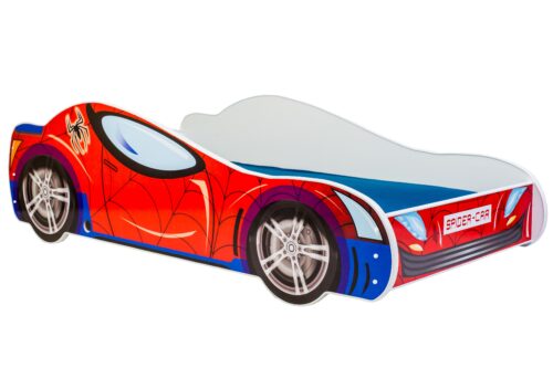 Lastevoodi Spider CAR 140x70 madratsiga komplekt